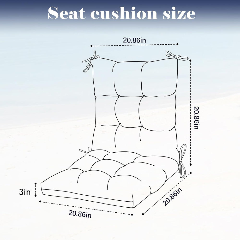Outdoor Wicker Chair Cushions For Patio Graden Furniture Floral Cushion