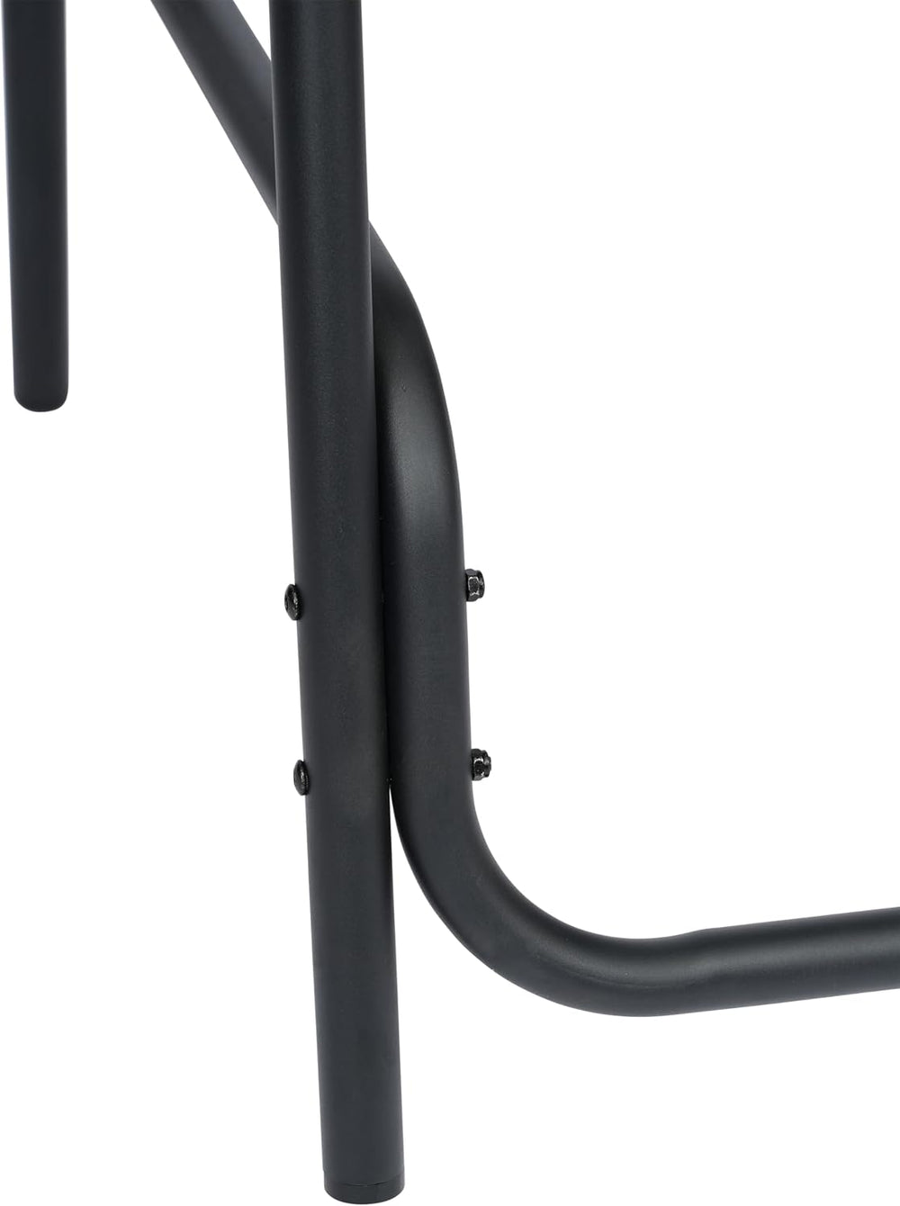 Flash Furniture PE Rattan Indoor/Outdoor Restaurant Barstool, Black, 2-Pack