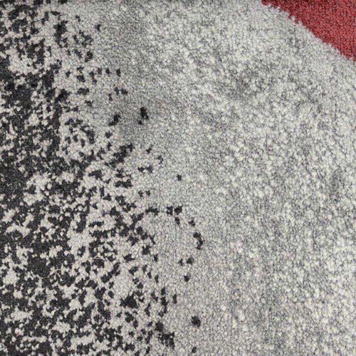 Persian Area Rugs 2305 Gray 4 ft x 5 ft Modern Abstract Area Rug