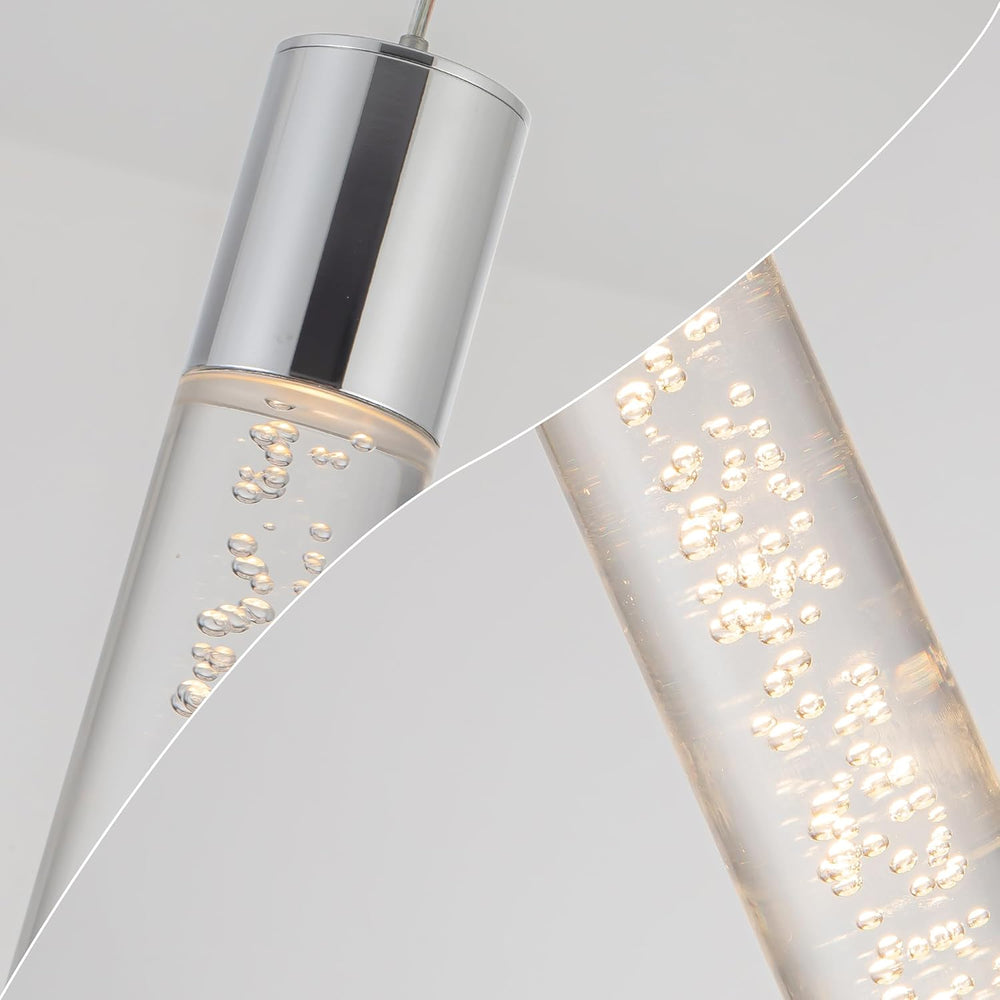 Modern LED Pendant Lights Kitchen Island Lighting,3 Pack