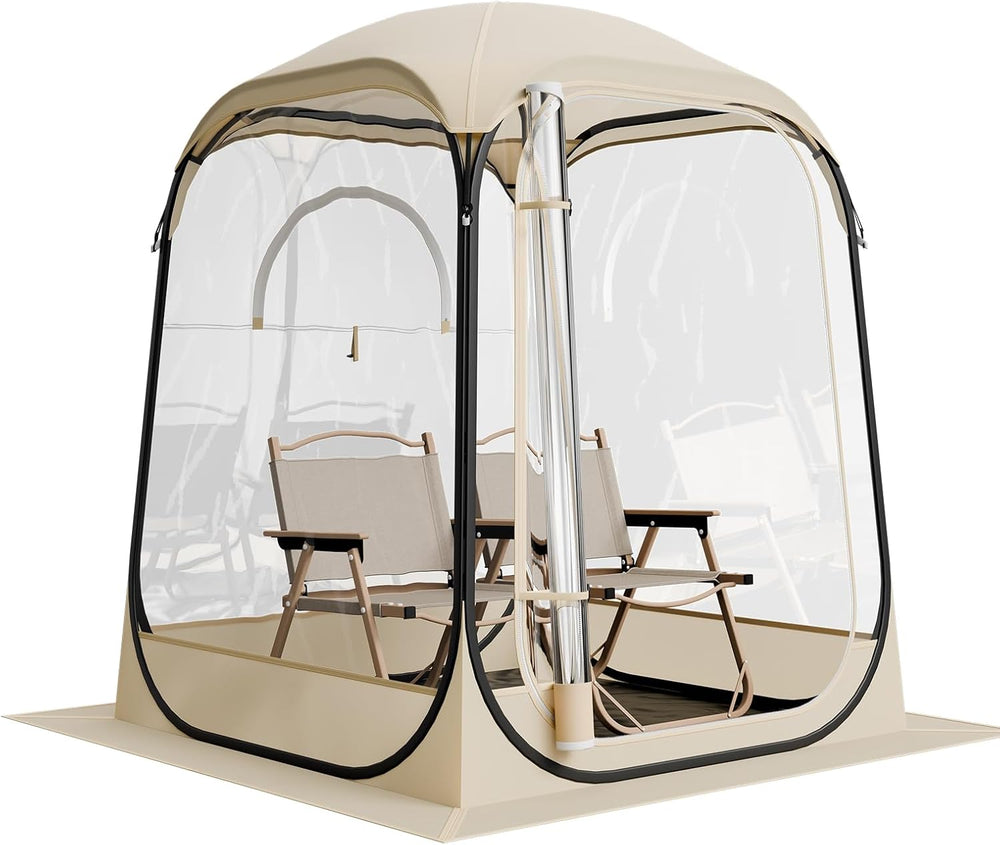 VEVOR Pop up Sports Tent, 8 Sizes Optional Clear Bubble Tent for 1-6 Person, ...