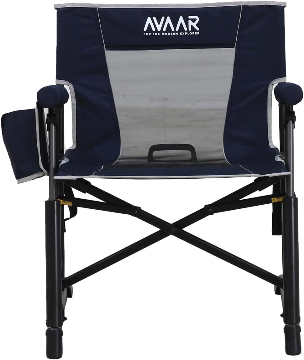 Go-Flow Compact Rocking Camping Chair,Durable Armrests,Drink Holder & Com...