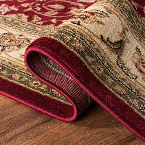 SAFAVIEH Lyndhurst Collection X-Large Area Rug - 12' x 18', Red &...
