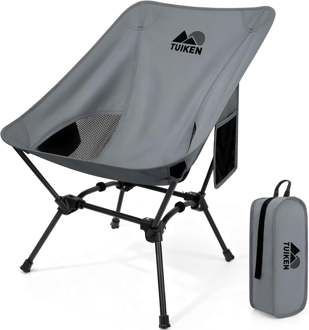 Ultralight Camping Chair Backpacking Chair, Portable Camp Chair with Cup Hold...