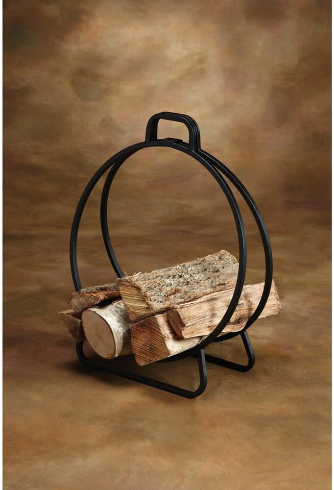 Home Impressions Wrought Iron 20 In. W x 20 In. H Baked-On Black Polyurethane...