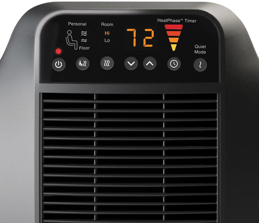 Honeywell HeatGenius Ceramic Heater, Black – Easy to Use Space Heater with Mu...