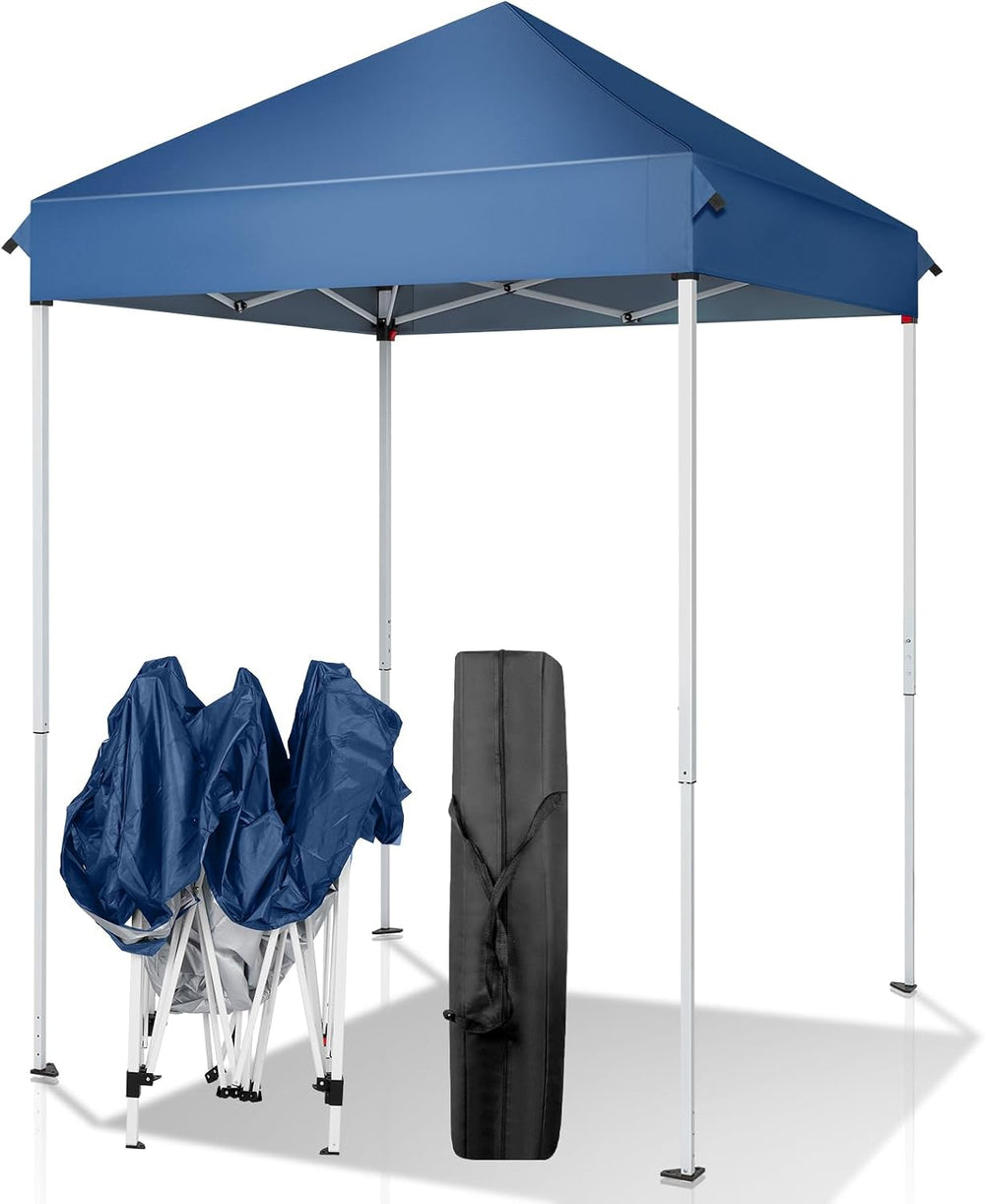 5x5 Pop Up Canopy Tent, Outdoor Small Shade Canopy Tent with Carry Bag, Porta...