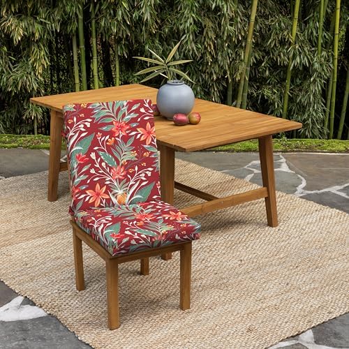Arden earthFIBER Outdoor Dining Chair Cushion, 20 x 20, Rain-Proof, Fade Resi...