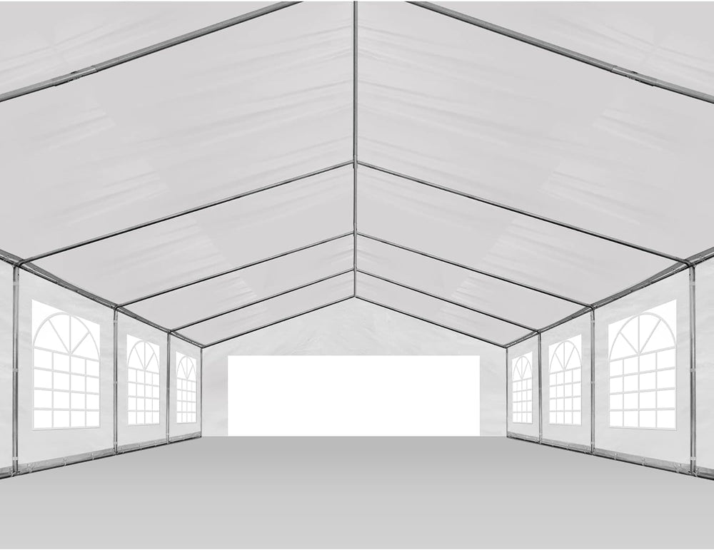 AMERICAN PHOENIX Party Tent 16x26 ft Heavy Duty Canopy Shelter Gazebo for Wed...