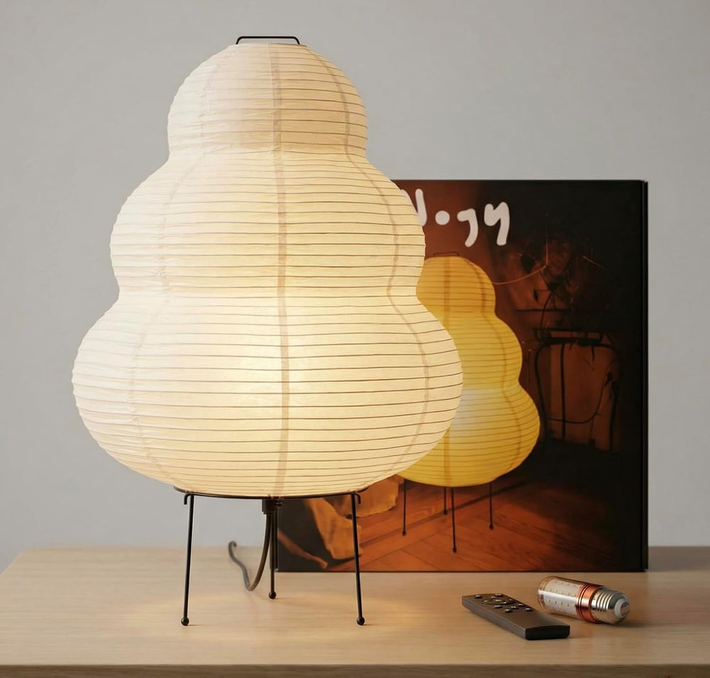Akari Noguchi Rice Paper Lamp • Japanese Paper Lantern Lamp • Japanese Japand...