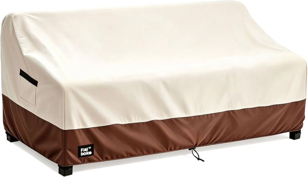 3-Seater Outdoor Sofa Cover, 76Wx32Dx31H inches Outdoor Furniture Covers Wate...