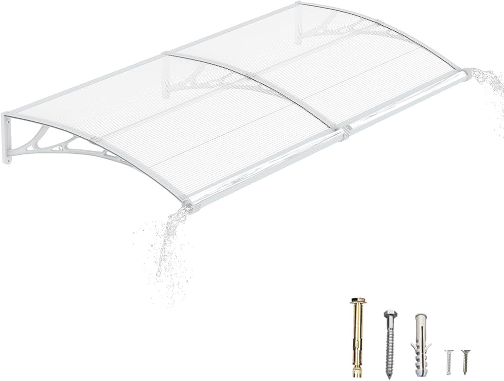 32" x 80" Window Door Awning Canopy Exterior with Drainage