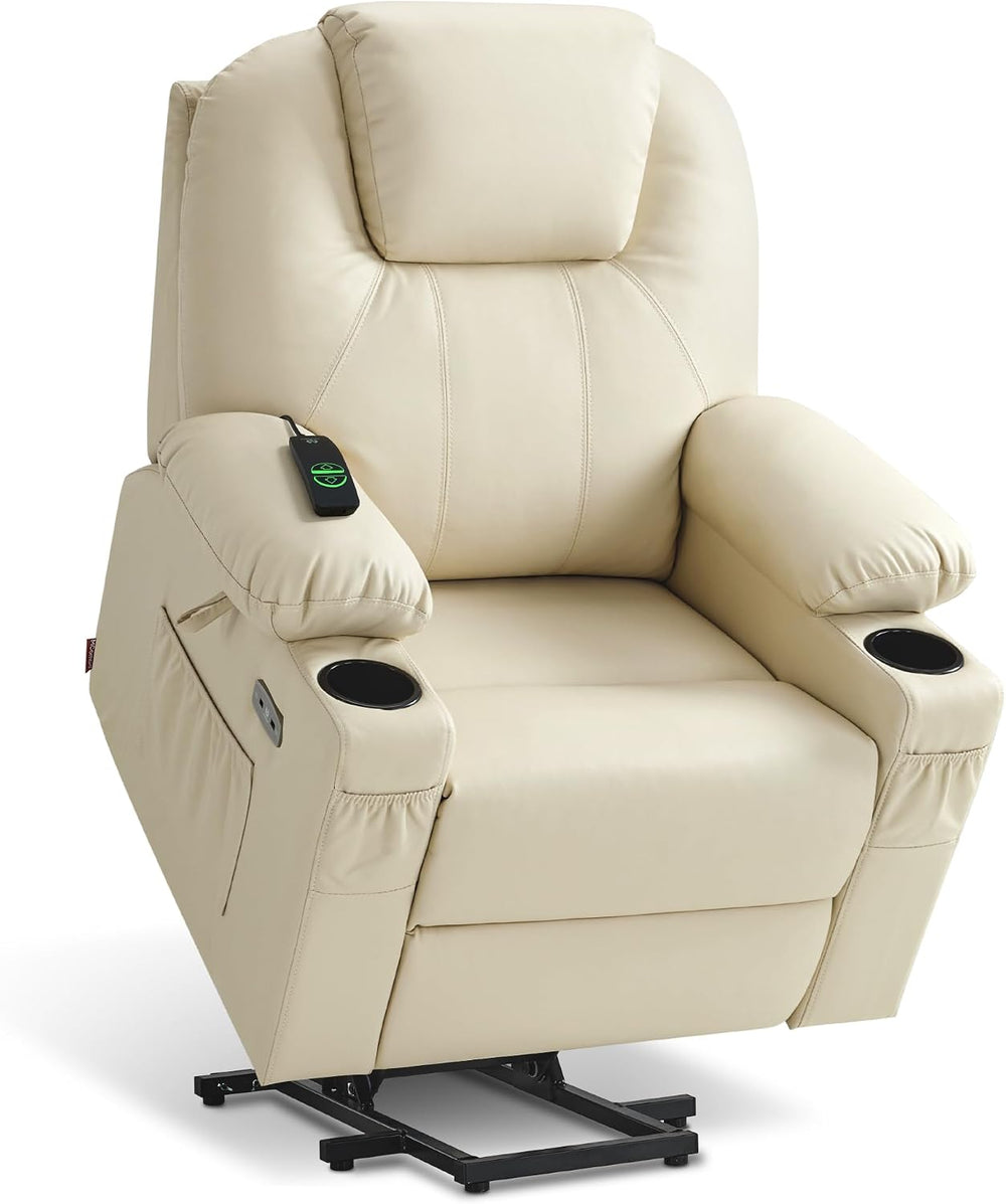 MCombo Large Power Lift Recliner Chair with Massage and Heat for Tall Elderly...