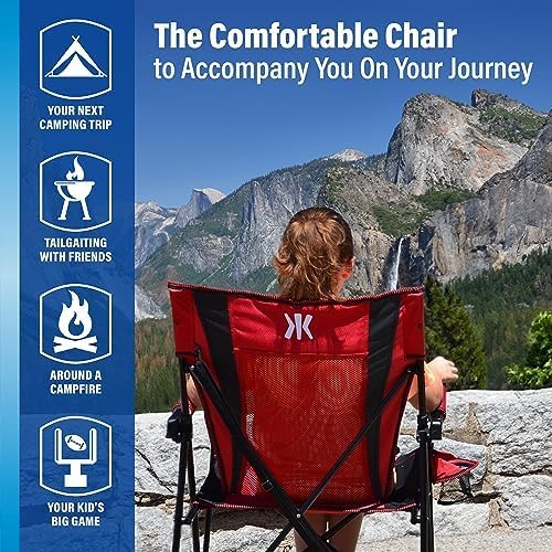 Kijaro Portable Camping Chairs - Enjoy the Outdoors with a Versatile Folding ...