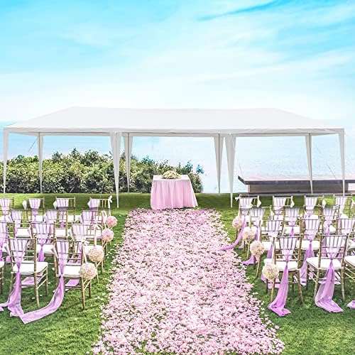 10x30 FT Party Tent, Outdoor Wedding Tents for Parties, Canopy Event Tent Wit...