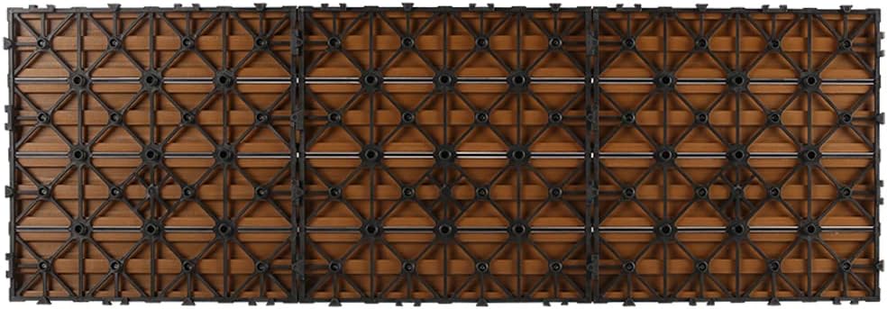 NewTechWood UltraShield Naturale 1 ft. x 3 ft. Quick Deck Outdoor Composite D...