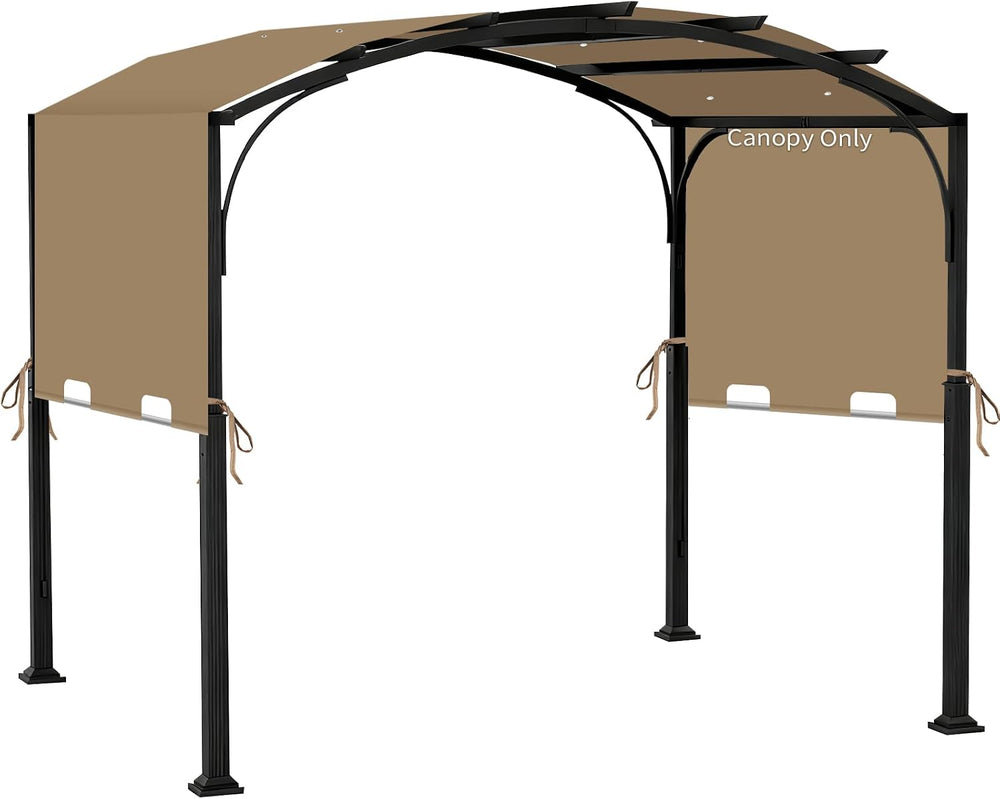 85"x 208" Universal Pergola Shade Cover, Garden Shade Replacement f...