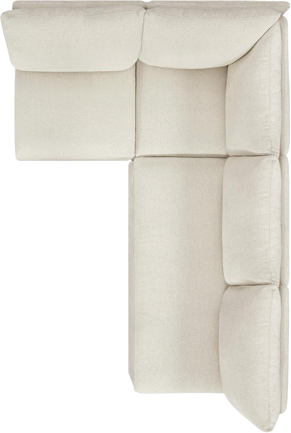 CHITA Breakfast Nook Bench with Storage, Banquette Seating, 4 Seats, Linen