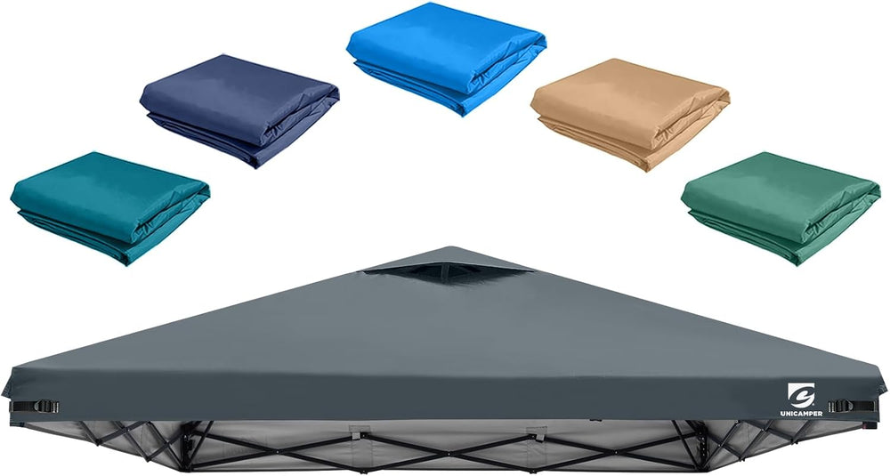 10x10 Pop Up Canopy Replacement Top Cover with Air Vent(Frame NOT INCUDE)