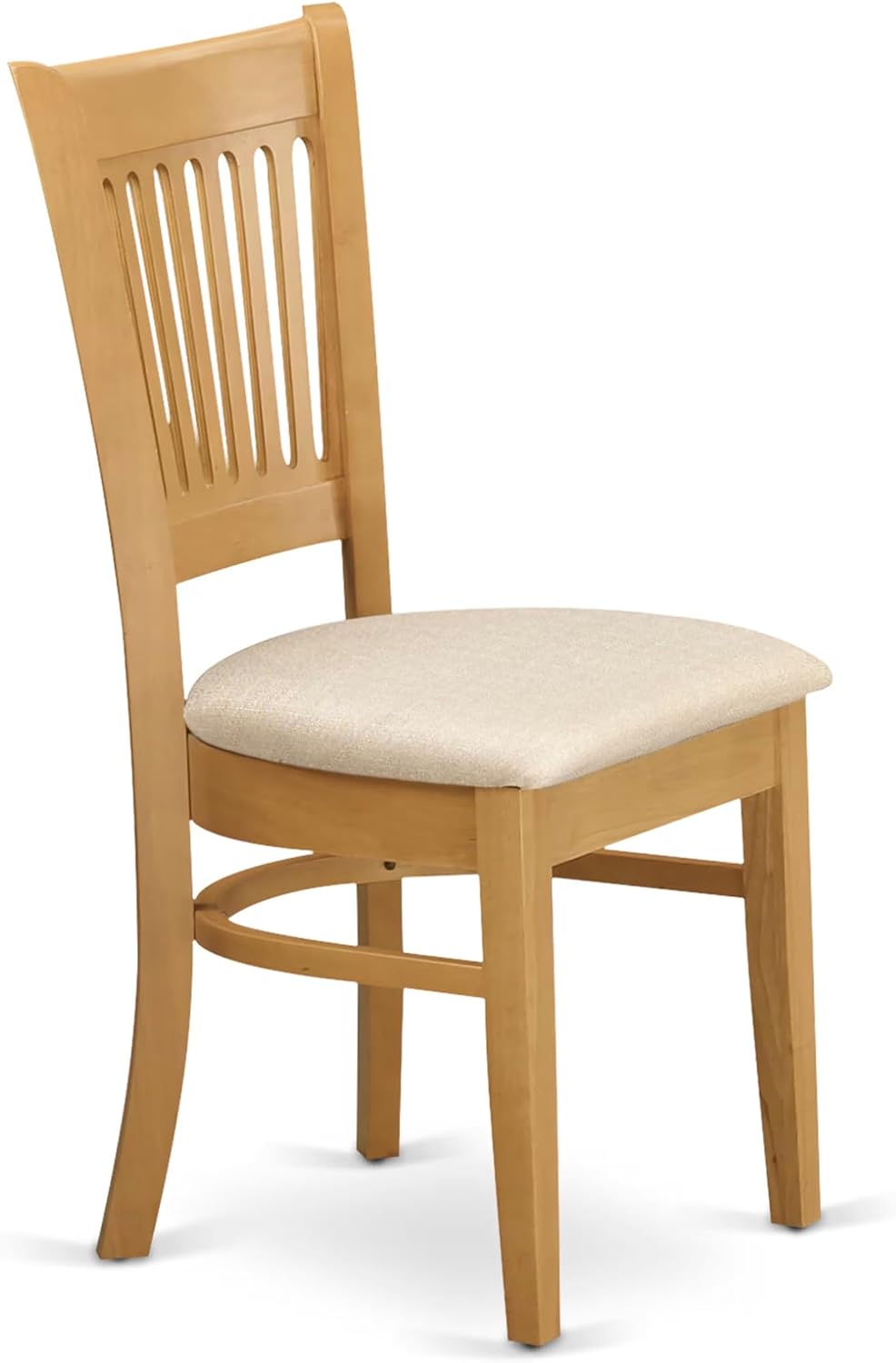 East West Furniture CAVA7-OAK-C 7 Piece Dining Table Set Consist of a Rectang...