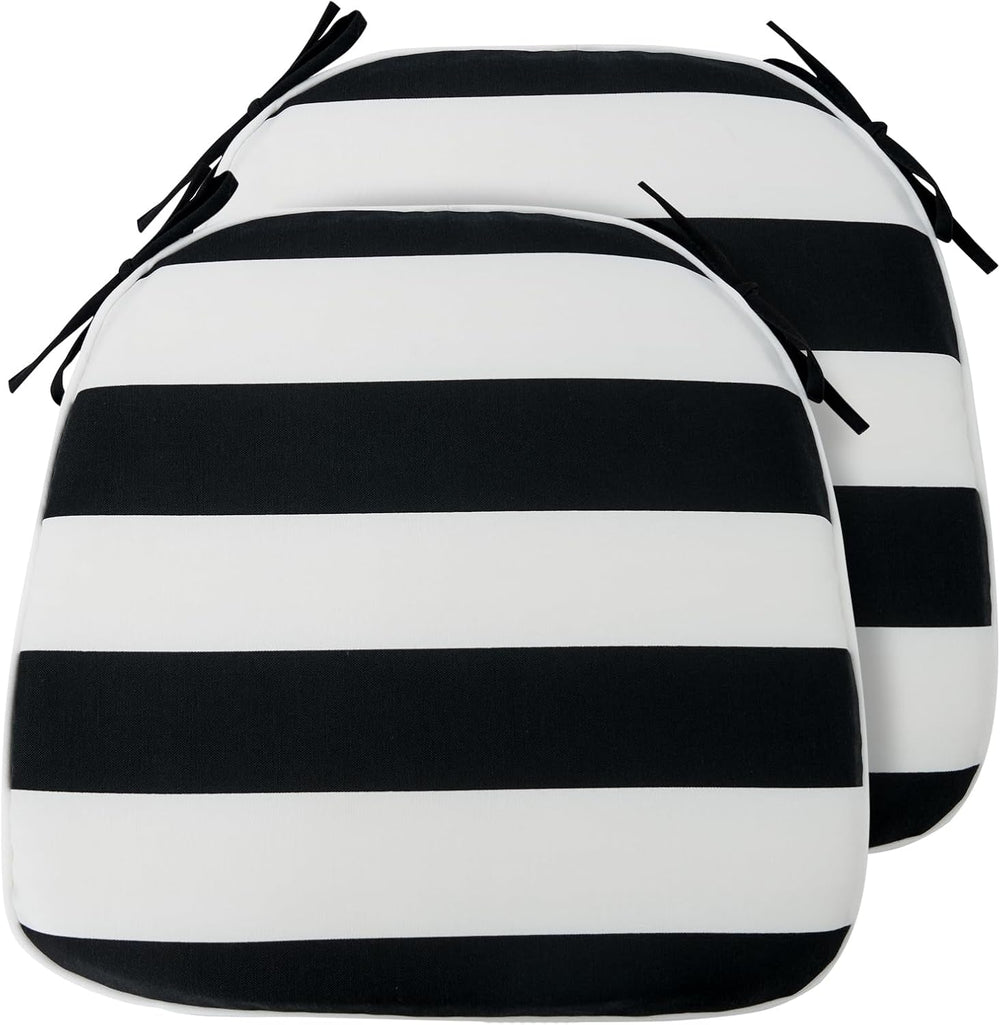 FUNHOME Outdoor Chair Cushions Set of 2,Patio Seat Cushion 17"x16"x...