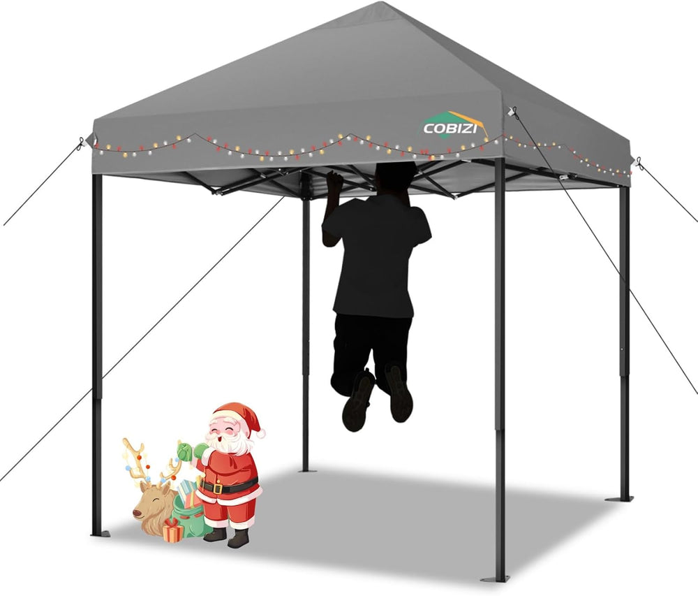 COBIZI 6.6x6.6 Heavy Duty Pop up Canopy Tent Commercial Canopy