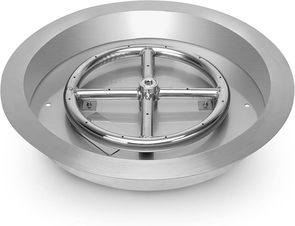 Stanbroil 13-Inch Drop-in Fire Pit Burner Pan, Round Fire Pit Insert