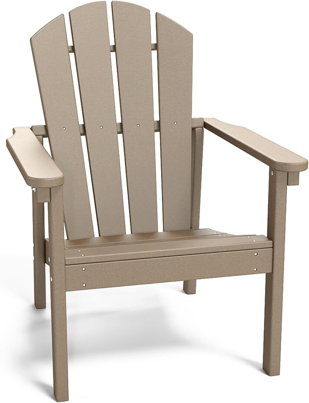 Adirondack Chair, All Weather HDPE Fire Pit Chairs, Oversized Plastic Adirond...