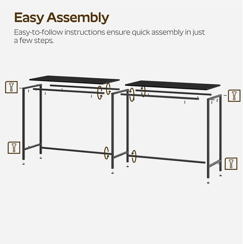 YATINEY 70.8" Long Bar Table, Counter Bar Height Table, High Top Table, ...
