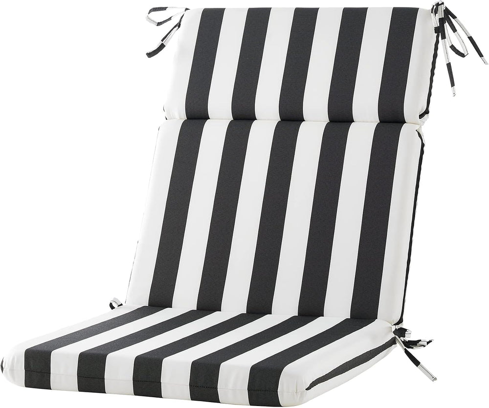 BLISSWALK 46x21x3 Adirondack Patio Chair Cushion Foam Rocking Pad,Floral