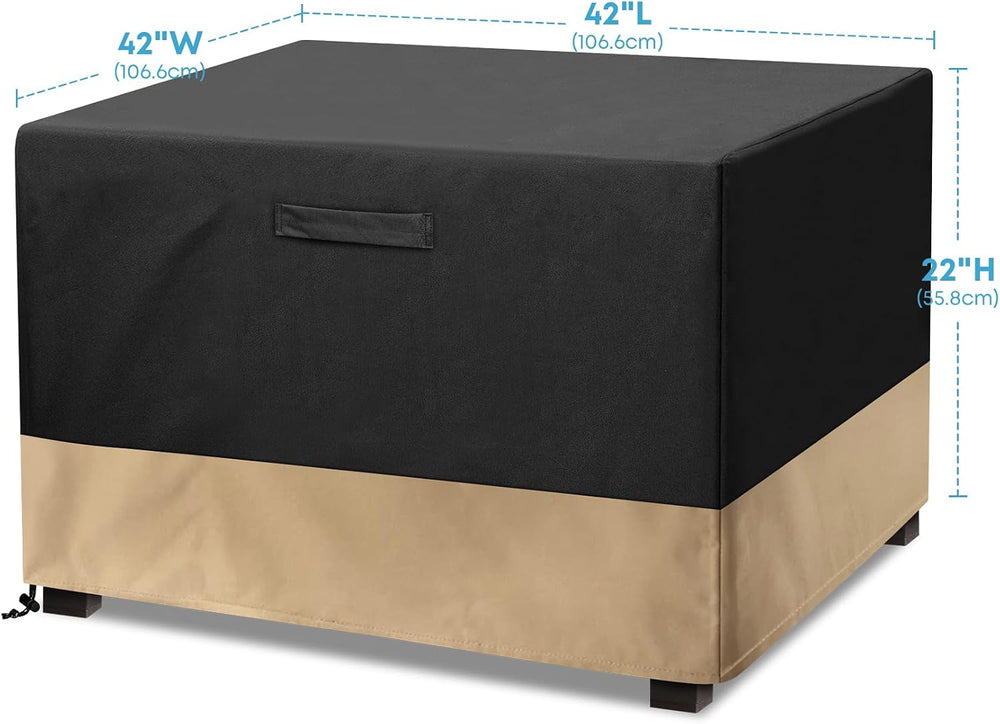 Stanbroil 42 Inch Square Fire Pit Cover, Waterproof Outdoor Patio Cover