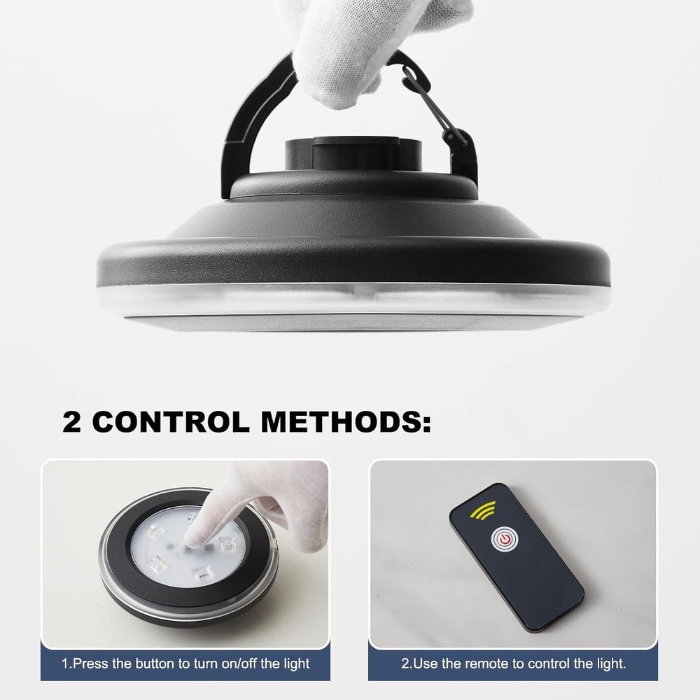 Vitnucrol LED Patio Umbrella Lights with Remote, 4000mAh Rechargeable