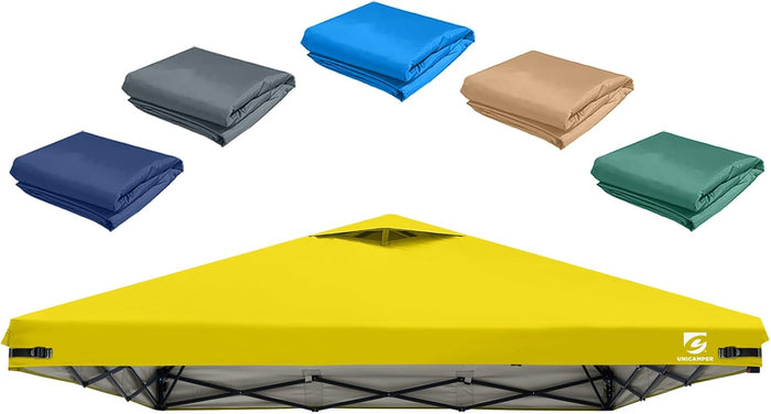 10x10 Pop Up Canopy Replacement Top Cover with Air Vent(Frame NOT INCUDE)
