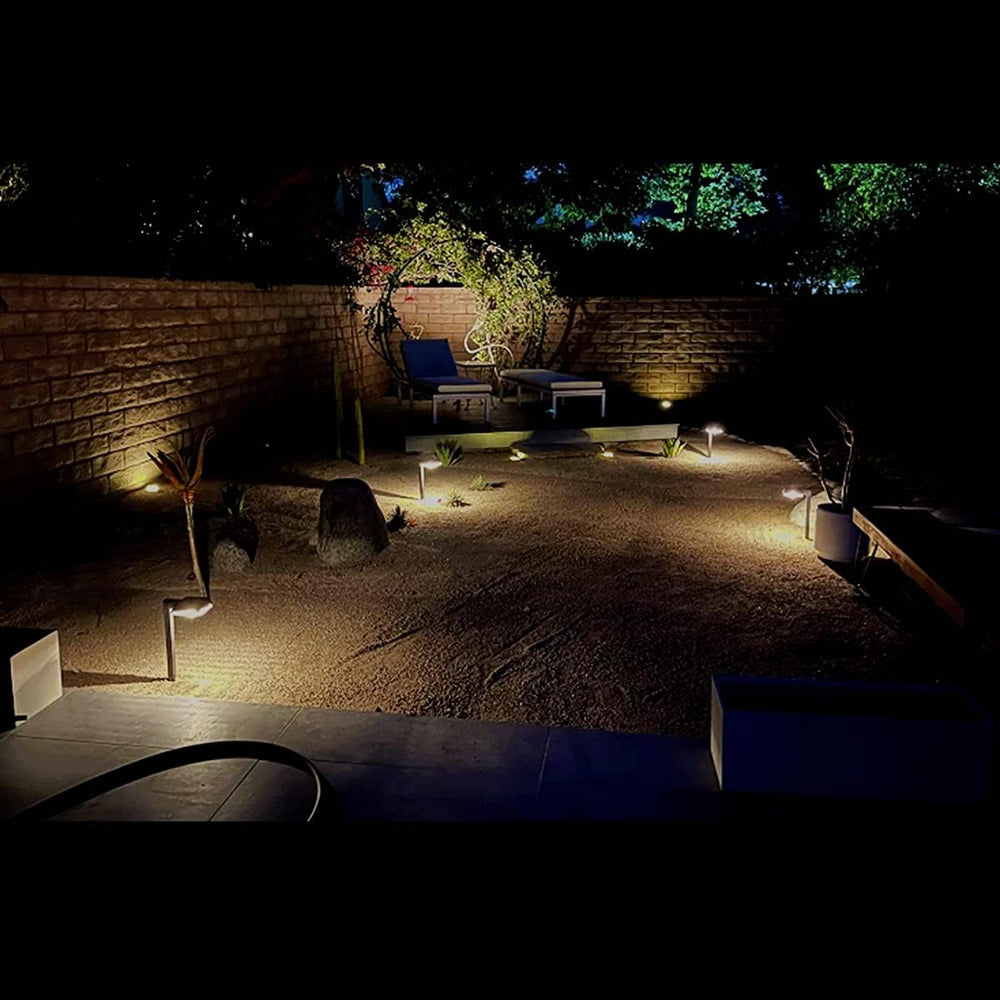Bobcat Solar Pathway Lights Outdoor Super Bright 300 lumens with 2-in-1 Warm ...