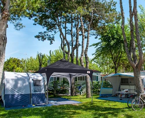ABCCANOPY 10x10 Pop up Canopy Tent Instant Outdoor Shelter, Dark Black