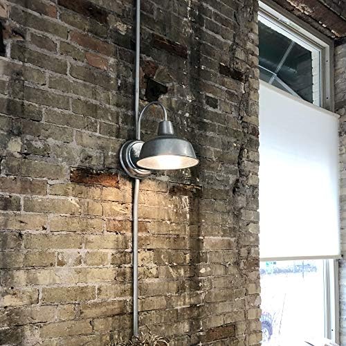 Design House Mason Farmhouse Gooseneck Barn Light, Outdoor Exterior Porch or ...