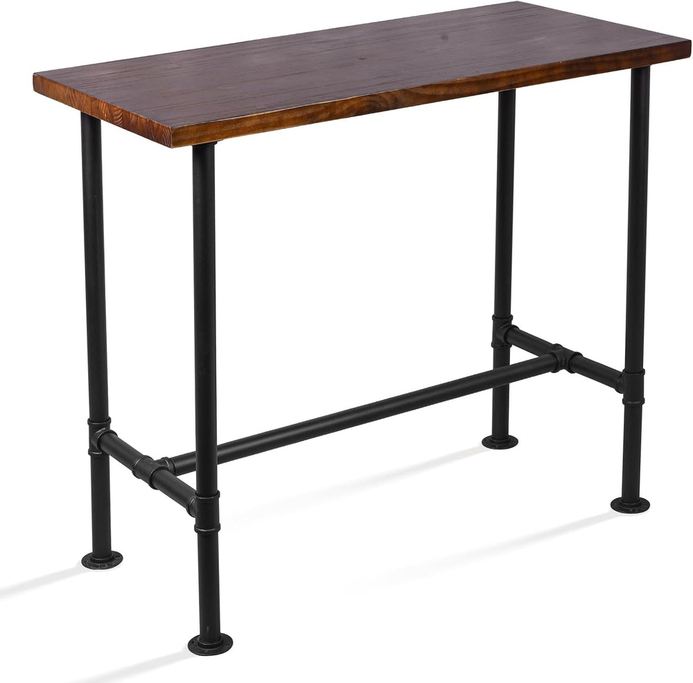 DIY Industrial Design Pipe Dining Table Casual Pub BAR Laptop Table Modern St...