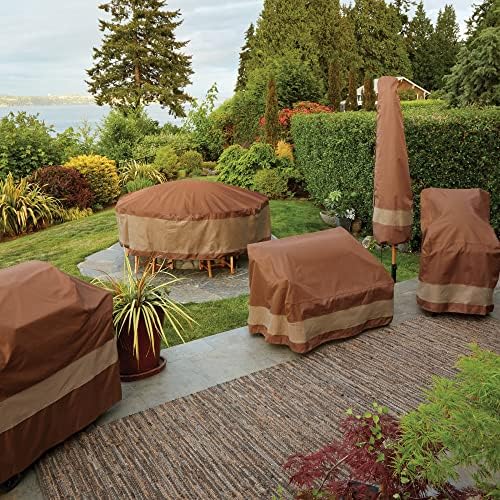 DUCKCOVERS Ultimate Waterproof 38 Inch Square Fire Pit Cover, Patio Furniture...