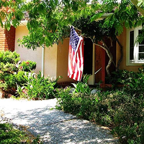 American Flag 8x12 FT Embroidered Stars, Sewn Stripes, Brass Grommets USA US ...
