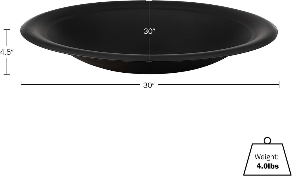 Pure Garden Fire Bowl Replacement or DIY Fire Ring, 30-Inch
