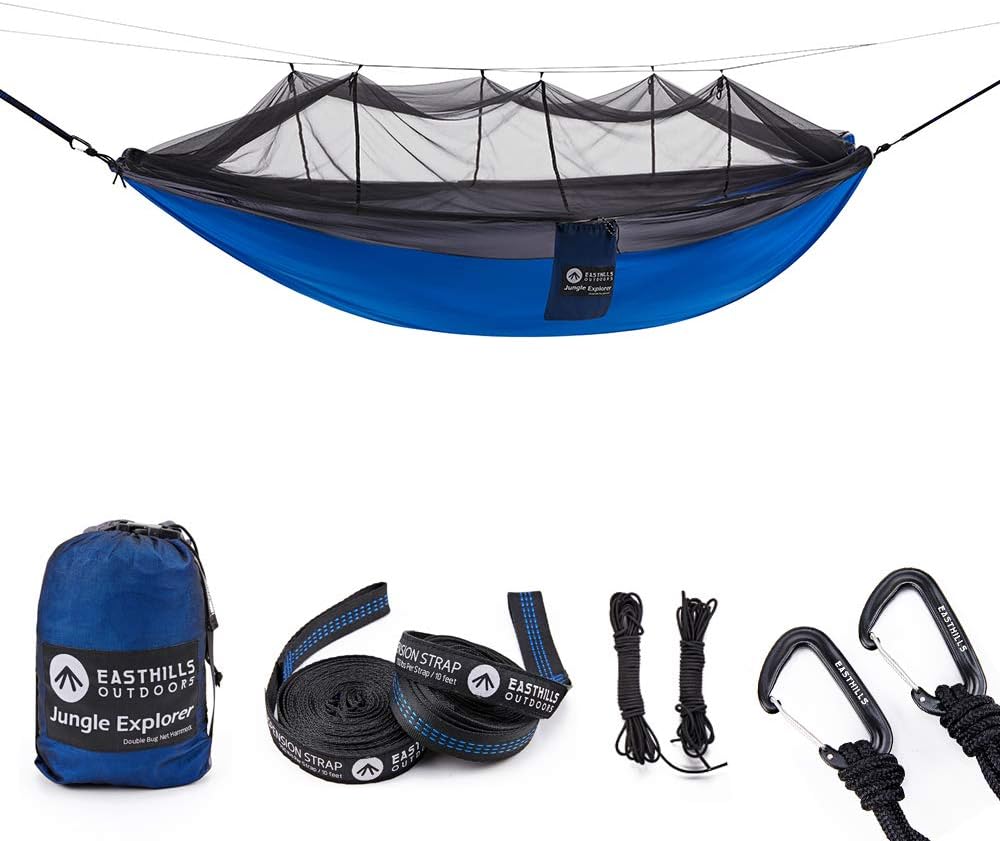Easthills Outdoors Jungle Explorer 118" x 79" Double Camping Hammoc...