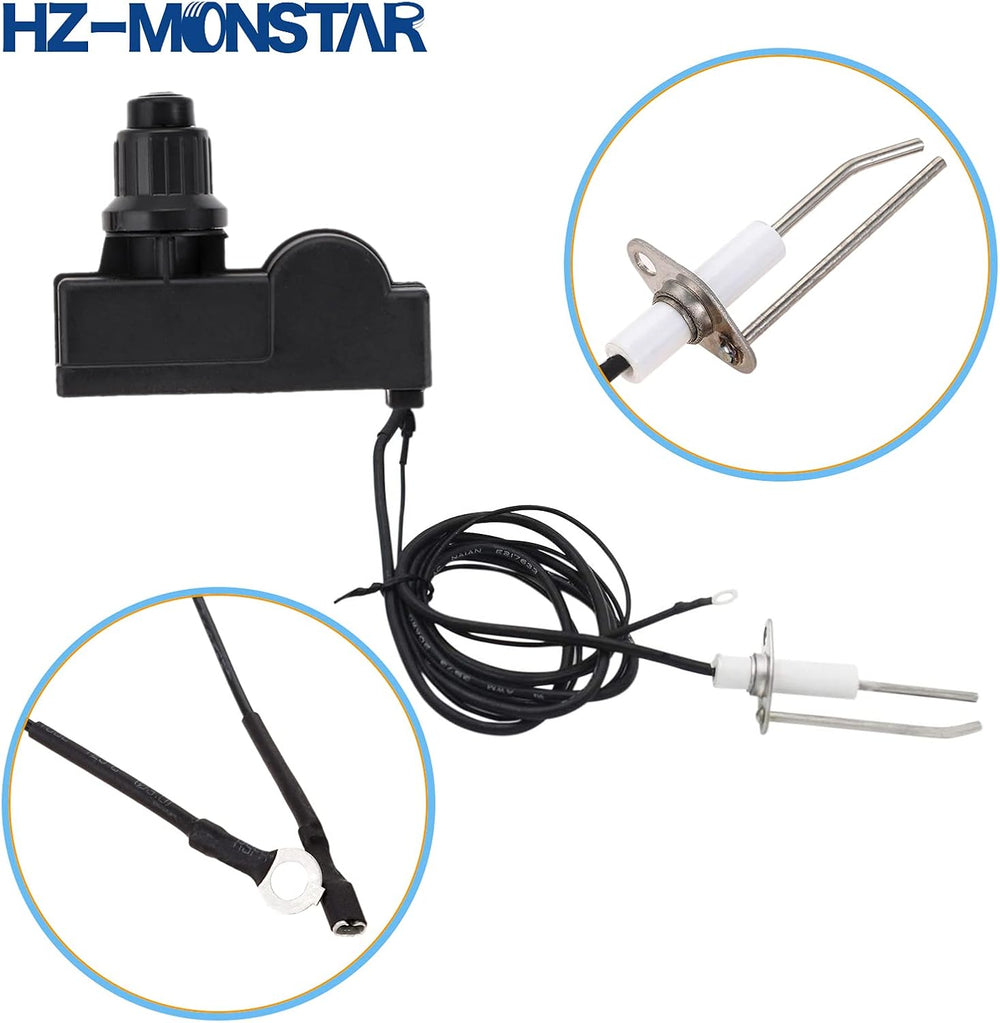 Low Pressure LPG Propane Gas Fireplace Fire Pit Flame Failure Safety Control ...