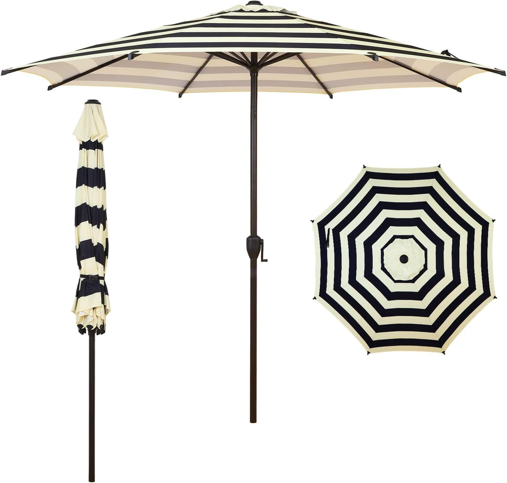 Abba Patio 9FT Lyon Outdoor Patio Umbrella Outdoor Table Umbrella with Push B...