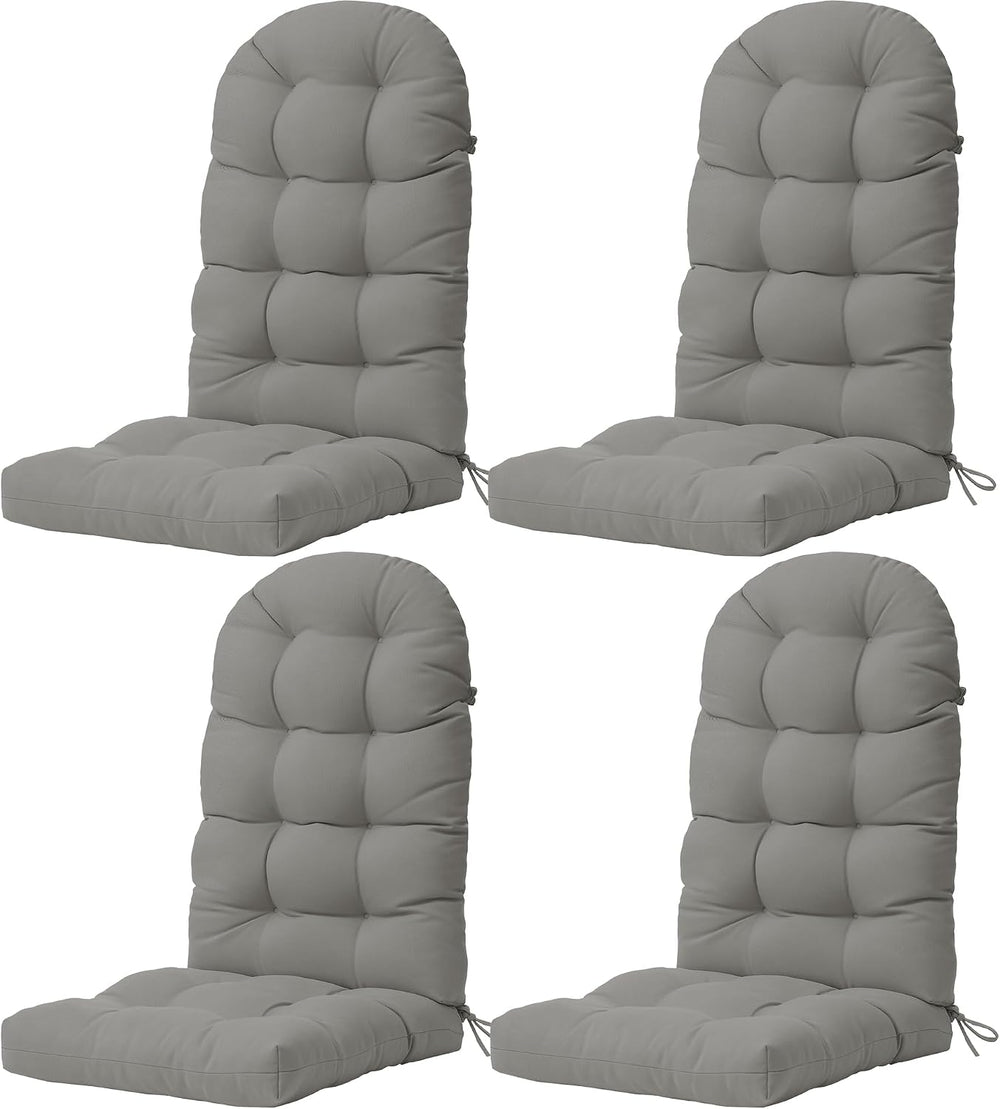 Adirondack Chair Cushion, 49x20x4'' Rocking Chair Pads Set of 4, Ligh...