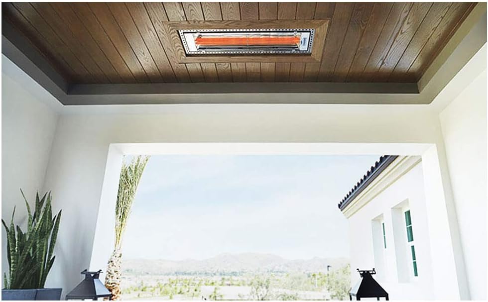 Infratech 39" Stainless Steel Flush Mount Frame for Electric Patio Heate...
