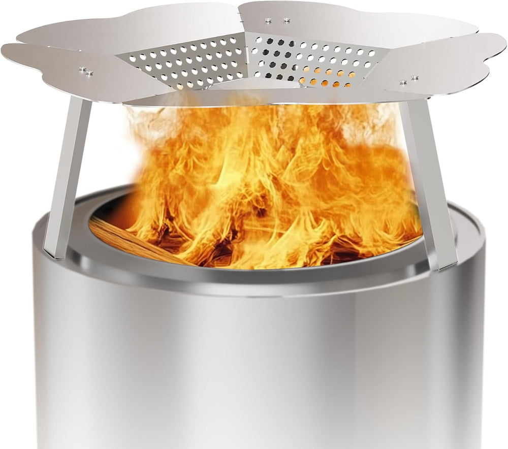 Heat Deflector for Solo Stove Bonfire 19.5", Portable 304 Stainless Stee...