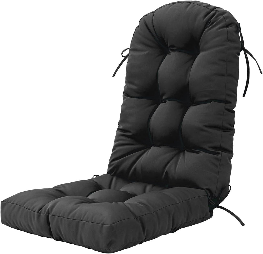 Outdoor Rocking Chair Cushion Set of 2 for Adirondack Chair, High Back Patio ...