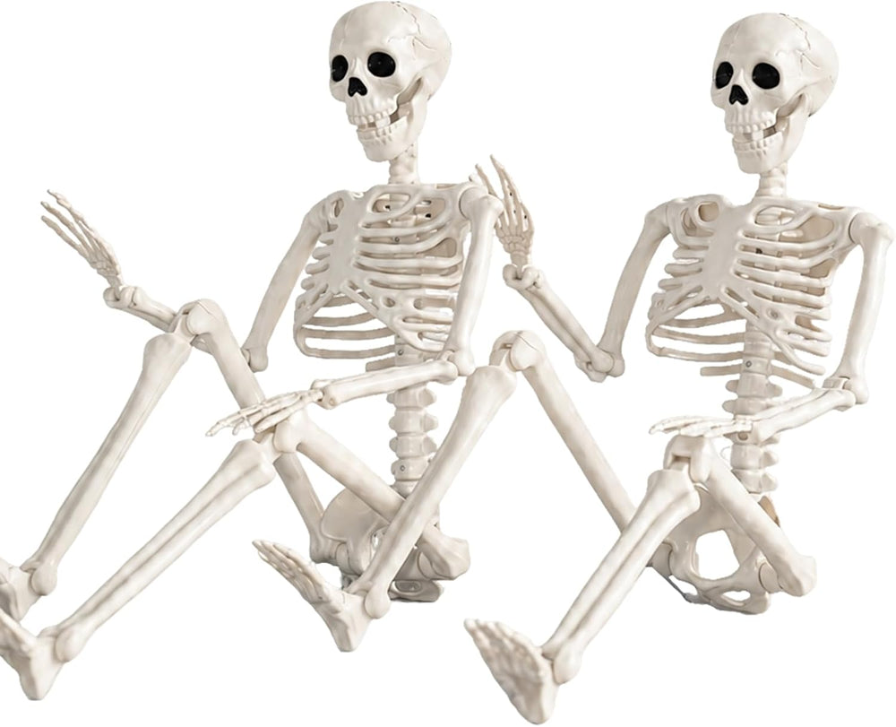 Abakuku 2 Pack 36" Halloween Skeleton Decorations,Human Bones for Hallow...
