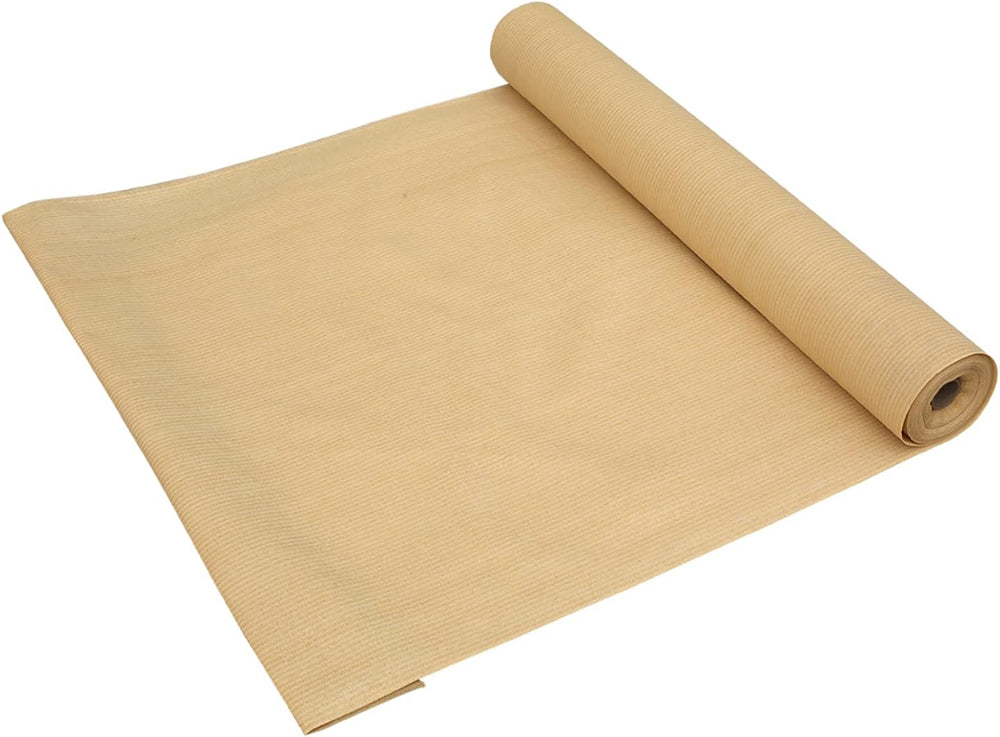 Shatex 90% Sun Shade Fabric, 8x16ft Sun-Block Net Mesh Shade with Clips for P...
