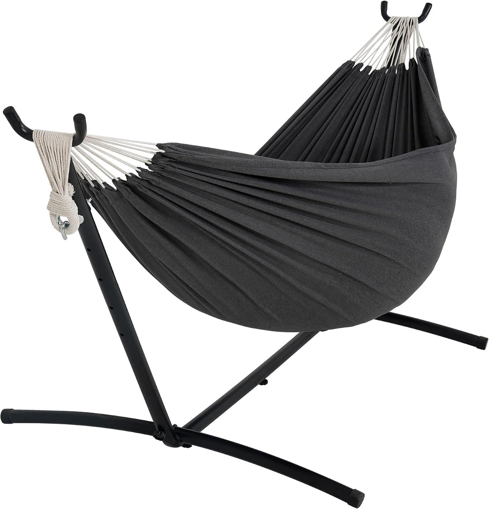 Lazy Daze Portable Hammock with Stand, Free Standing Hammocks for Indoor Outd...